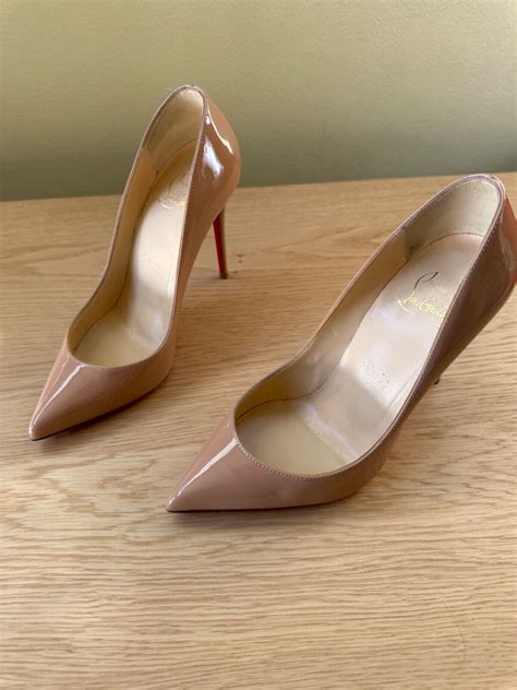 lv nude heels|Women's Christian Louboutin Nude Heels .